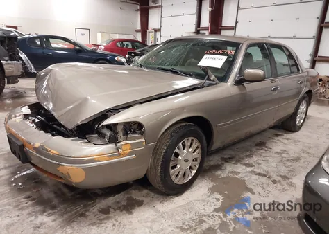 2003 Ford Crown Victoria Lx z USA, uszkodzony, nr VIN 2FAFP74W83X138782